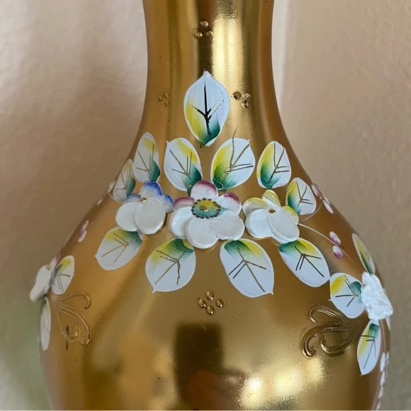 NWB Rococo Bohemia Czech Vase - Picture 6 of 13